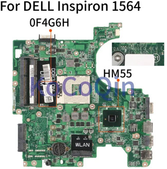 F4G6H 0F4G6H For DELL Inspiron 1564 Mainboard S989 DAUM3BMB6E0 CN-0F4G6H HM55 Laptop motherboard full tested