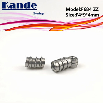 F684 ZZ 10pcs ABEC-1 F684ZZ F684-2Z Miniautre F684 Ball Bearing F4x9x4mm F684-2Z