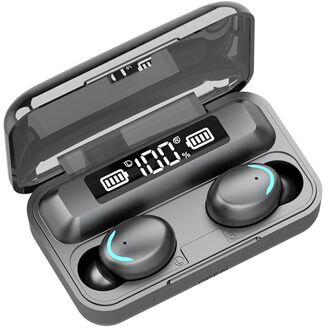 F9-5 2200Mah Led Bluetooth Draadloze Hoofdtelefoon Oortelefoon Oordopjes Tws Touch Control Sport Headset Noise Annuleren Waterdicht type 2