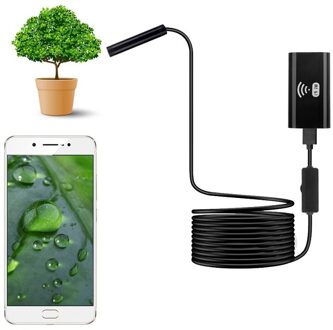 F99 Wifi Endoscoop Camera 8Mm Lens HD720P 5M Zachte Harde Kabel Draadloze Waterdichte Inspectie Borescope Voor Smartphones dfdf