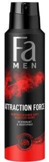 Fa Deo Spray 150ml Men Attraction Force