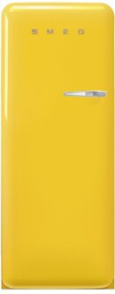 FAB28LYW6 Koelkast met vriesvak Geel