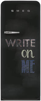 FAB28RDBB5 Koelkast met vriesvak Zwart