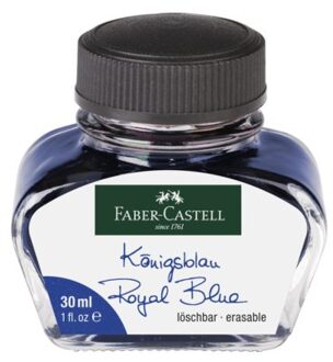 Fabel castell vulpeninkt koningsblauw flacon 30 ml