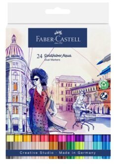 Faber-Castell Faber castell goldfaber aquarelmarker duo à 24 stuks