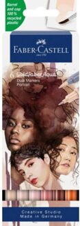 Faber-Castell Faber castell goldfaber portrait aquarelmarker duo a 6 stuks