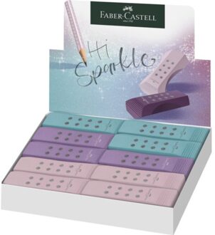 Faber-Castell Faber castell gum sparkle, assorti