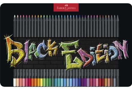 Faber-Castell Faber castell kleurpotloden black edition à 36 stuks