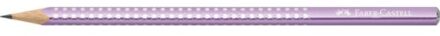 Faber-Castell Faber castell potlood grip sparkle metallic violet