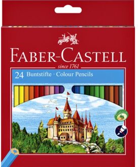 Faber-Castell Kleurpotloden Faber Castell set a 24 stuks assorti