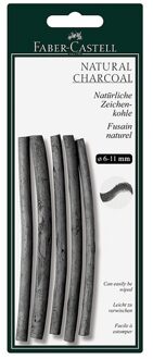 Faber-Castell Tekenen met houtskool 6/11 mm Zwart
