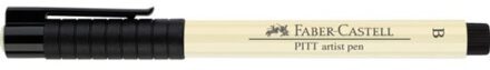 Faber-Castell tekenstift Faber-Castell Pitt Artist Pen Brush 103 ivoor Geel