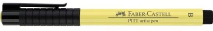 Faber-Castell tekenstift Faber-Castell Pitt Artist Pen Brush 104 lichtgeel