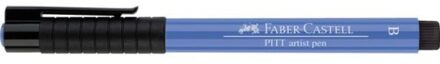 Faber-Castell tekenstift Faber-Castell Pitt Artist Pen Brush 120 ultramarijn Blauw