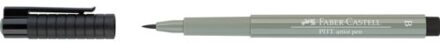 Faber-Castell tekenstift Faber-Castell Pitt Artist Pen Brush 172 aardegroen