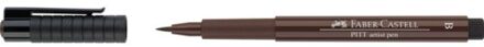 Faber-Castell tekenstift Faber-Castell Pitt Artist Pen Brush 175 sepia Bruin