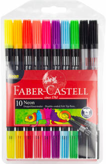 Faber-Castell Viltstiften Junior 20,5 X 13, Cm 10 Stuks Multikleur