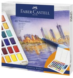 Faber-Castell Waterverf in box - 48 kleuren