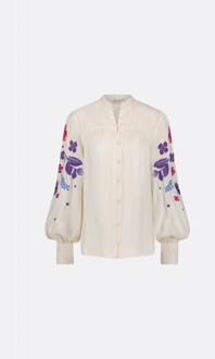 Fabienne Chapot clt-47-bls-ss24 harry blouse Ecru - XL