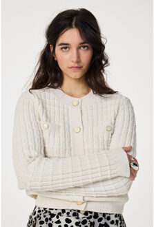 Fabienne Chapot cltcar05aw251009 chin cardigan Wit - L