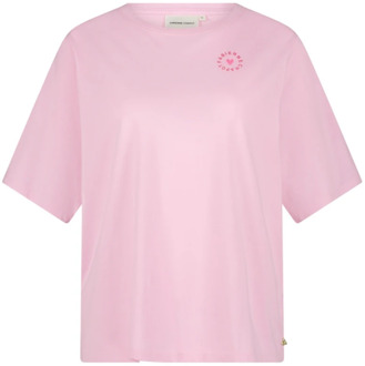 Fabienne Chapot Fay Poem Pink T-shirt Fabienne Chapot , Pink , Dames - Xl,L,M,S,Xs