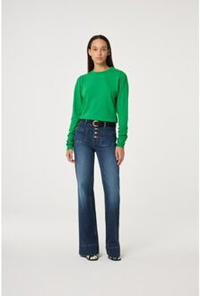 Fabienne Chapot Molly scrunch pullover Groen