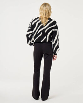 Fabienne Chapot Pullover cltpul20 zebra Zwart - L