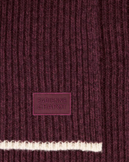 Fabienne Chapot Shawl accsca03 ziggy - maat One size Bordeaux