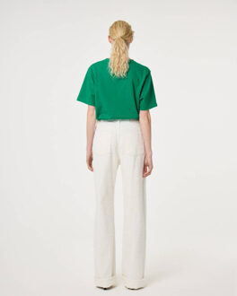 Fabienne Chapot T-shirt clttsh23 pearl Groen - XL