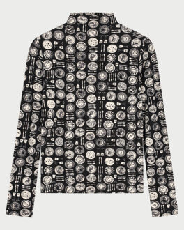 Fabienne Chapot Top korte mouw clttop15 janana Zwart