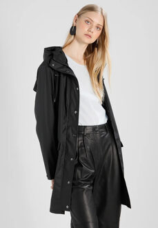 Fabiola Regen Jas Dames M/L Zwart