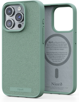 Fabric MagSafe Case voor de iPhone 15 Pro - Turquoise