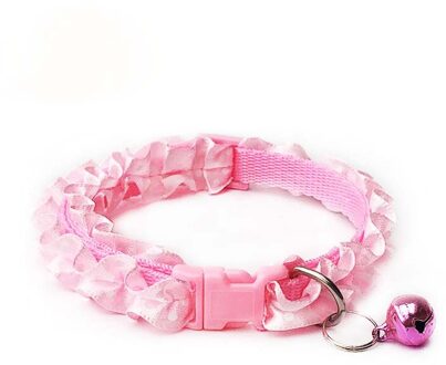 Fabriek Direct Kant Hond Puppy Cat Halsbanden Dot Patroon Verstelbare Pet Hals Ketting Met Bell Huisdier Kraag voor Kleine honden Kat 1