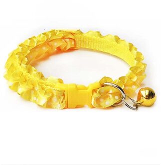 Fabriek Direct Kant Hond Puppy Cat Halsbanden Dot Patroon Verstelbare Pet Hals Ketting Met Bell Huisdier Kraag voor Kleine honden Kat 3