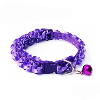 Fabriek Direct Kant Hond Puppy Cat Halsbanden Dot Patroon Verstelbare Pet Hals Ketting Met Bell Huisdier Kraag voor Kleine honden Kat 6