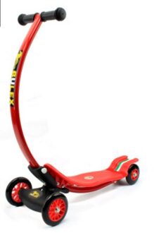 Fabriek Direct Kinderen Vier-Wiel Scooter Opvouwbare Scooter Rood