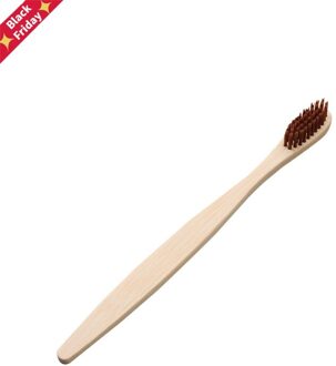 Fabriek Direct Volwassen Bamboe Tandenborstel Huishoudelijke Toiletartikelen Reizen Hotel Puntige Staart Bamboe Tandenborstel