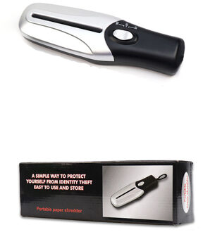 Fabriek Directe Verkoop Office Usb Batterij Dual-Purpose Elektrische Papiervernietiger Crusher Tool Mini Handheld Papier Snijmachine