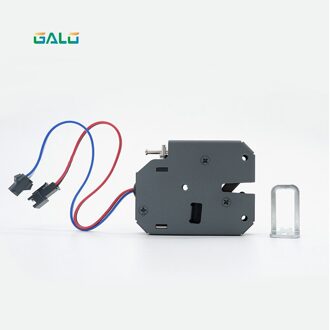 Fabriek Elektromagnetische Lock Dc 12V1.5A Supermarkt Intelligente Locker Elektronische Lock Toegangscontrole Elektrisch Slot Mailbox Lock Charcoal grijs
