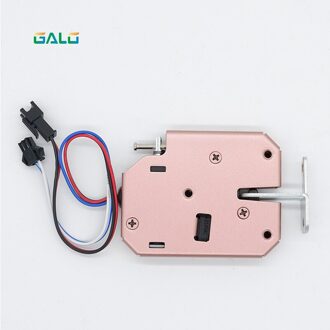 Fabriek Elektromagnetische Lock Dc 12V1.5A Supermarkt Intelligente Locker Elektronische Lock Toegangscontrole Elektrisch Slot Mailbox Lock roos goud A