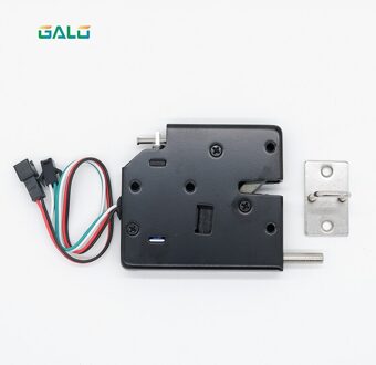 Fabriek Elektromagnetische Lock Dc 12V1.5A Supermarkt Intelligente Locker Elektronische Lock Toegangscontrole Elektrisch Slot Mailbox Lock zwart B