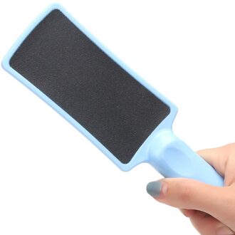 Fabriek Plastic Double Side Schuurpapier Pedicure Eelt Remover Voet Bestand Blauw