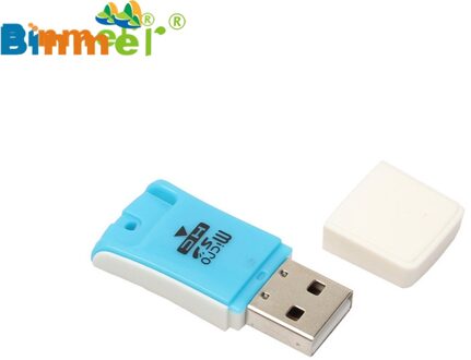 Fabriek Prijs Binmer Hoge Snelheid Mini USB 2.0 Micro SD TF T-Flash Memory Card Reader Adapter Goede