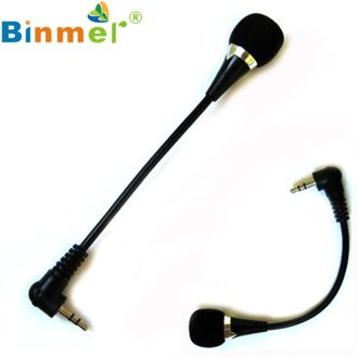 Fabriek Prijs Binmer Mini 3.5Mm Jack Flexibele Microfoon Microfoon Voor Pc Laptop Notebook