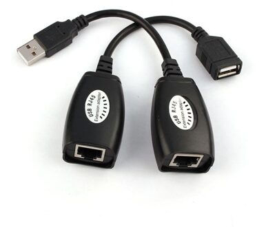 Fabriek Prijs Usb Extension Adapter Usb Utp Extender Adapter Over Enkele RJ45 Ethernet CAT5E 6 Kabel Tot 150ft