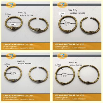 Fabrikant direct goede product kalender cirkel verzamelband ring 10 stks/pakket opknoping ring 63mm