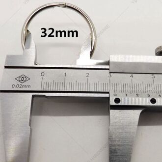 Fabrikant direct losbladige binder ring vernikkelen collection ring office binder ring 32mm