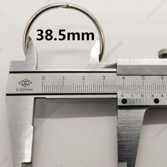 Fabrikant direct losbladige binder ring vernikkelen collection ring office binder ring 38mm