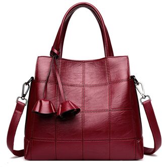 Fabrikant Directe Verkoop Middelbare Leeftijd Moeder Lady Handtas Veelzijdige Zachte Lederen Vrouwen Tas Drie Layer Grote Capaciteit network