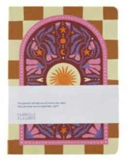 fabrique agenda 2026, checkered sun